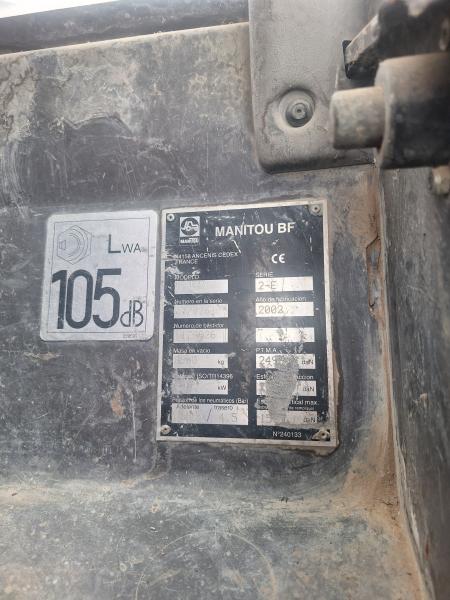 empilhador a mastro retráctil Manitou MT1233