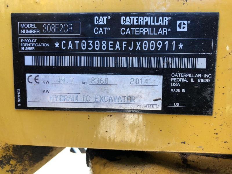 Excavator Caterpillar 308E CR SB