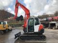 Escavadora  Mini-escavadora  Kubota                 KX080-3