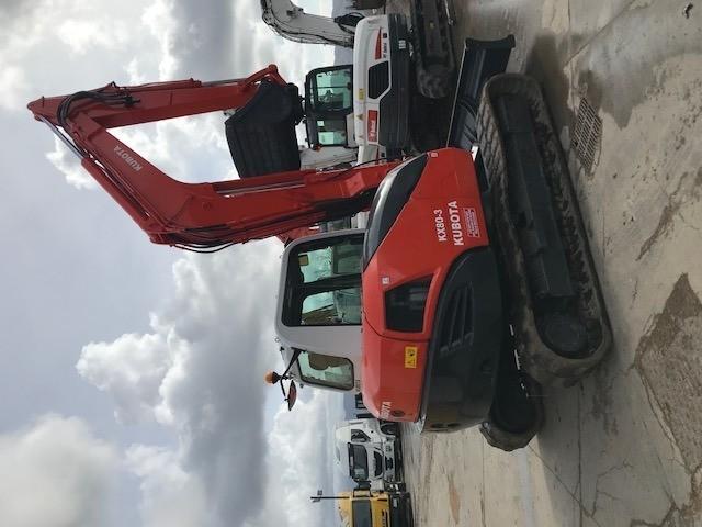 Excavadora Kubota KX080-3