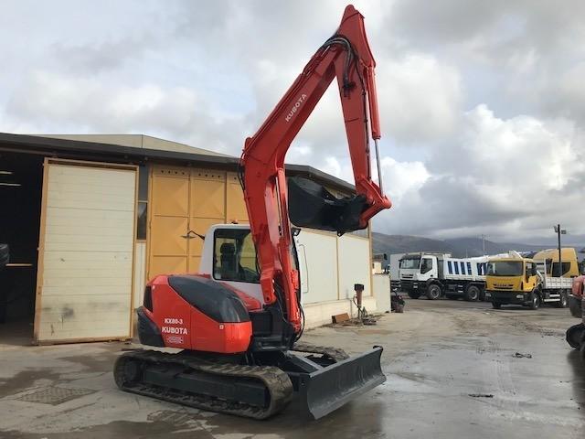 Escavatore Kubota KX080-3