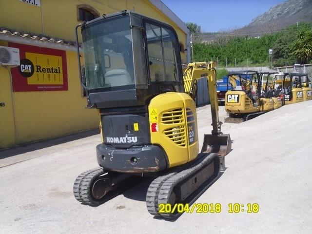 Escavadora Komatsu PC20 MR-2