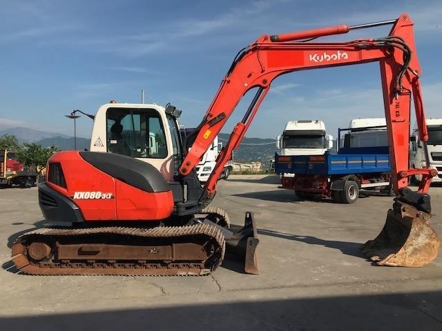 Excavadora Kubota KX080-3