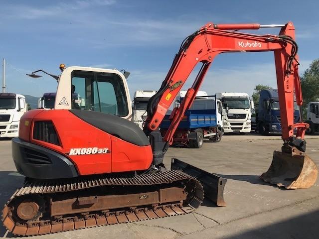 Excavadora Kubota KX080-3