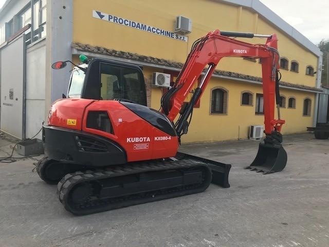 Excavadora Kubota KX080-3