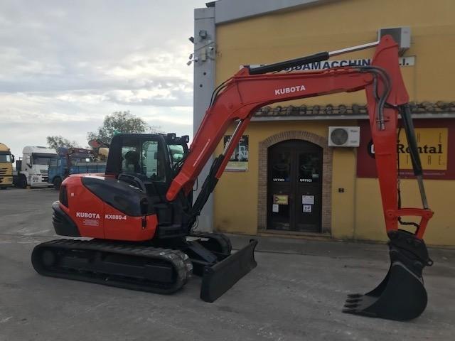 Excavadora Kubota KX080-3