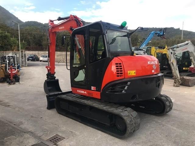 Excavadora Kubota KX080-3