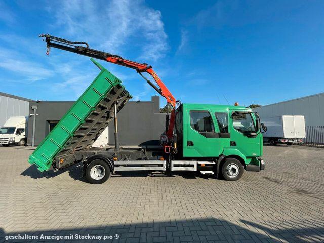 Renault Midlum 150Dci Doka Kipper mit Palfinger Kran
