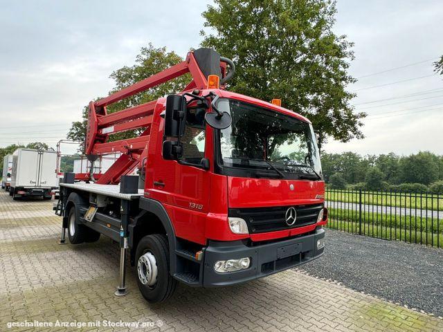 Photo Mercedes Atego 1318 4x2 Hubarbeitsbühne 29 Meter *GSR * image 3/20