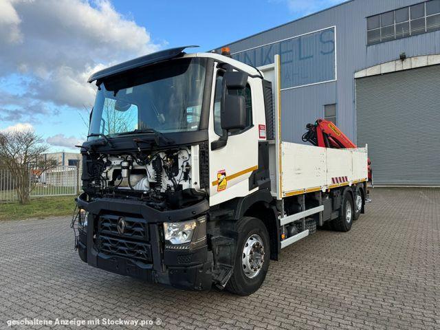 Photo Renault C 380 Pritsche mit Palfinger Kran *PK 19.001*  image 1/20