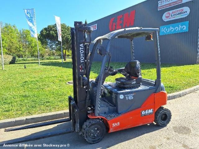 Photo Toyota 8FBM16T  image 2/4
