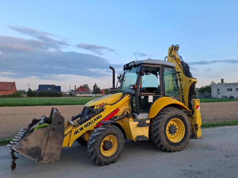 Koparko-ładowarka New Holland B 110 B
