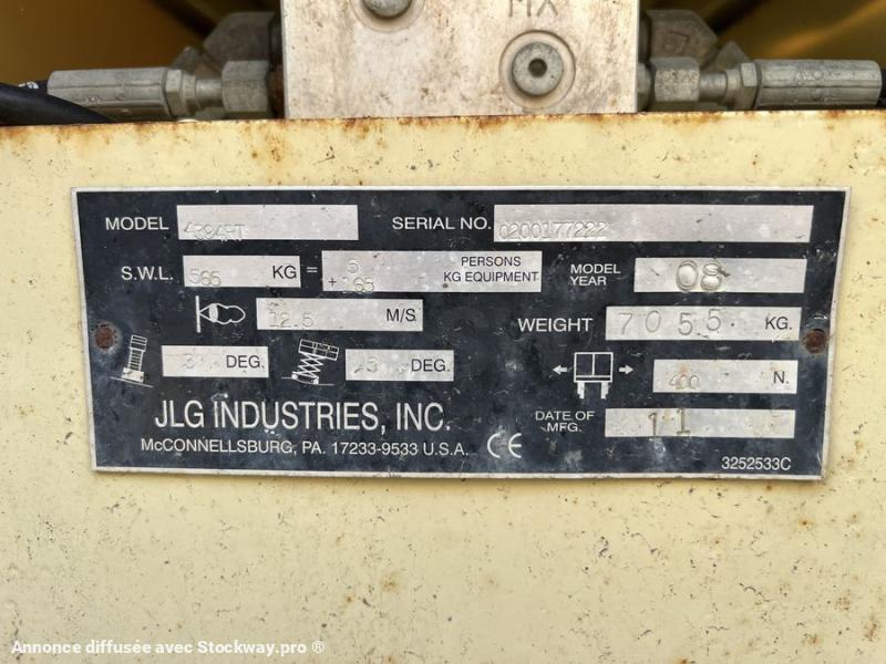 Photo JLG 4394RT  image 19/20