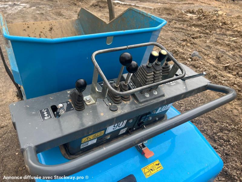 Photo brouette a chenilles messeri 1200 kg charge utile 1200d  image 3/5