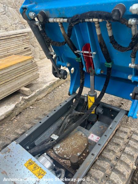 Photo brouette a chenilles messeri 1200 kg charge utile 1200d  image 5/5