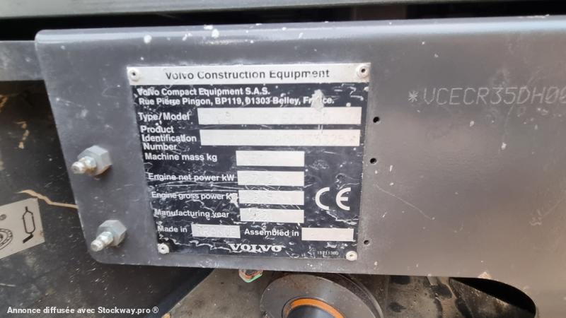Photo Volvo ECR35D  image 11/11