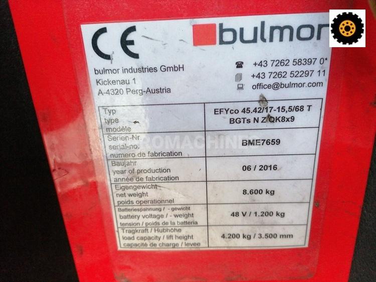 empilhador multi direccional Bulmor EFYco 45.42/17-15.5/68T