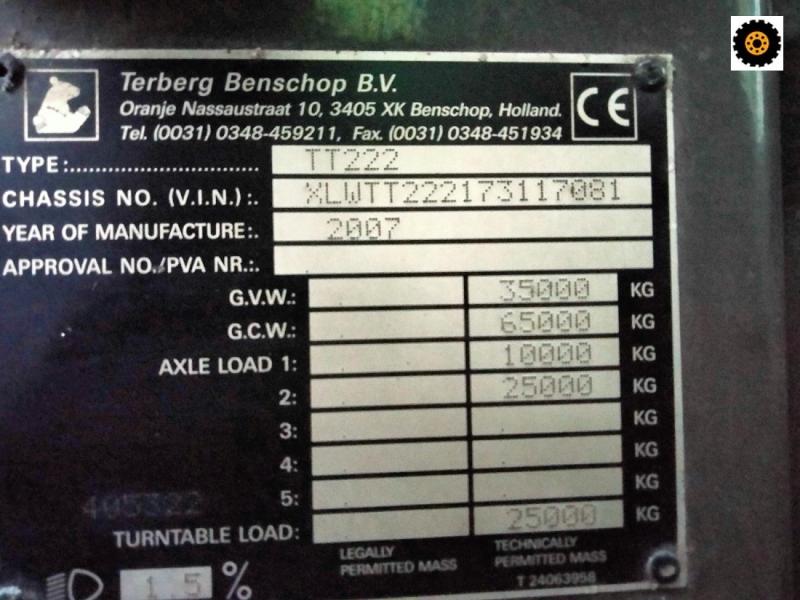 Zugmaschine Terberg TT222