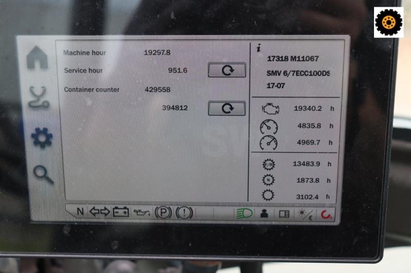 Carretilla elevadora gran tonelaje SMV Konecranes 6/7ECC100DS