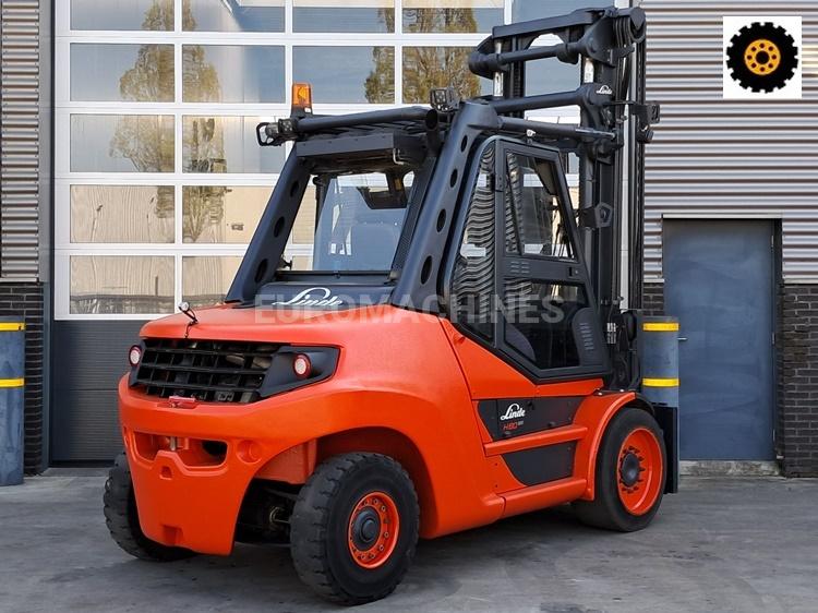 Carrello elevatore per grandi portate Linde H80D-03/900