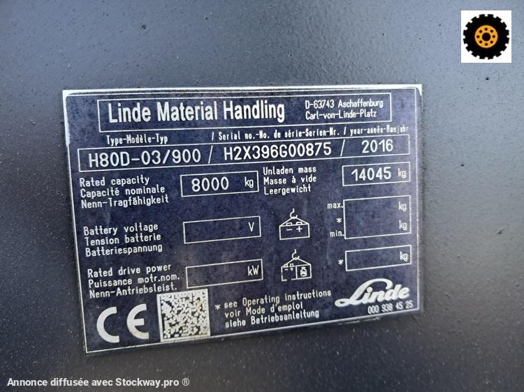 Photo Linde H80D-03/900  image 7/7