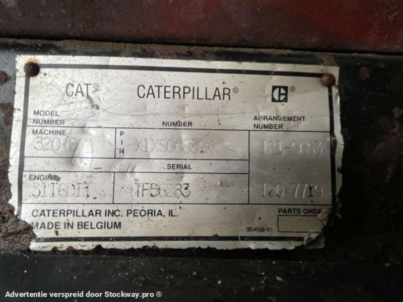 Photo Caterpillar 320BL Excavator Hammerline image 13/16