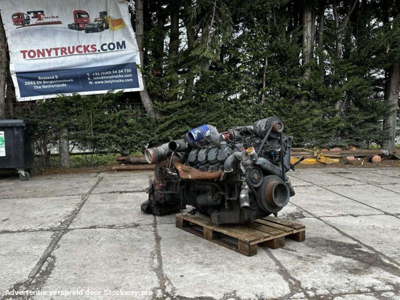 Mercedes OM 442 V8 Engine 350HP + Gearbox 