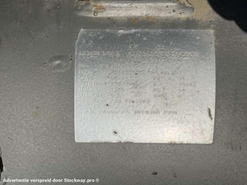 Photo nc Generator 30 KVA 4 Cilinder engine  image 6/12