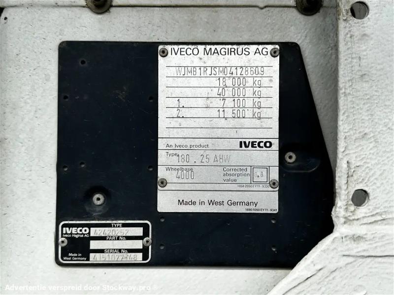Photo Iveco 180.25 V8 Deutz 4X4 Spring/Spring ZF Manual Gear  image 19/25