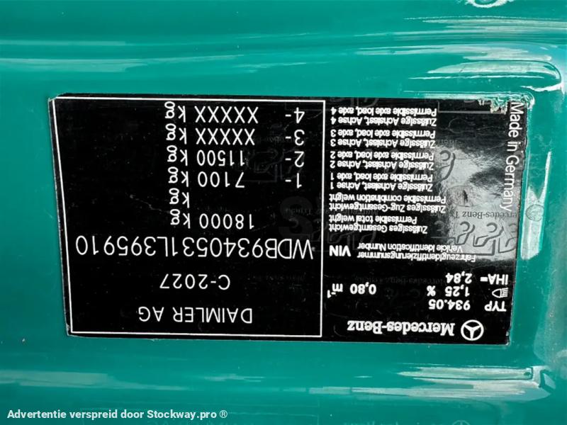 Photo Mercedes Actros 1841 MP3 V6 Tractor-unit Retarder image 9/21