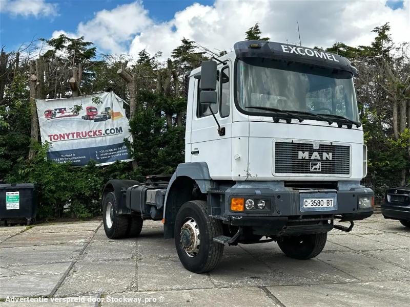 MAN 19.403 4X4 Tractor-Unit Spring/Spring ZF Manual Gearbox PTO