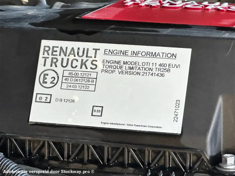 Photo Renault R6 T460 4X2 Tractor-unit Spring/Air Retarder image 18/19