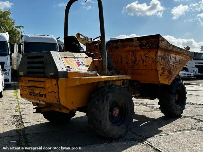 Photo Terex 6003 6 TON 4X4 Mini dumper 3529 Hours Original  image 14/16