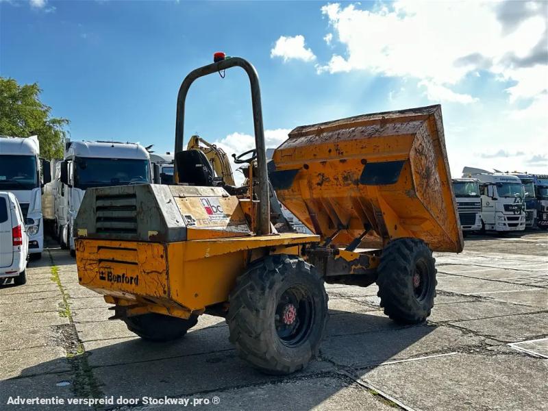 Photo Terex 6003 6 TON 4X4 Mini dumper 3529 Hours Original  image 4/16
