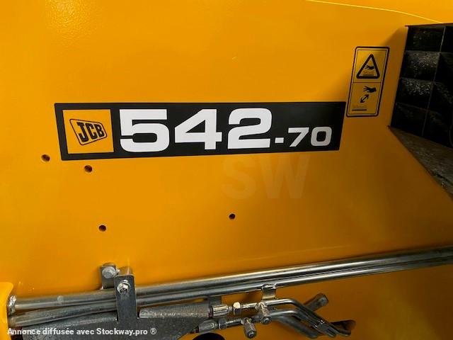 Photo Jcb 542/70 Agrisuper Powershift 6 vitesses  image 5/14