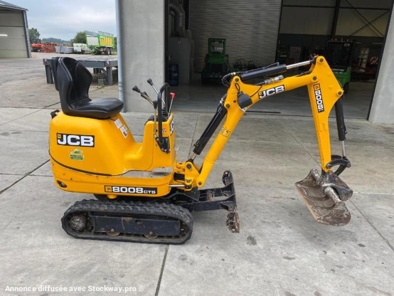 Photo Jcb 8008 + 3 godets  image 5/10