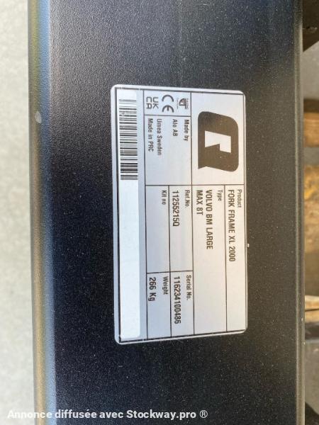 Photo Alo Quick XL 8T 1.50m, 2m large JCB/Volvo  image 7/9