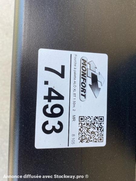 Photo Alo Quick XL 8T 1.50m, 2m large JCB/Volvo  image 8/9