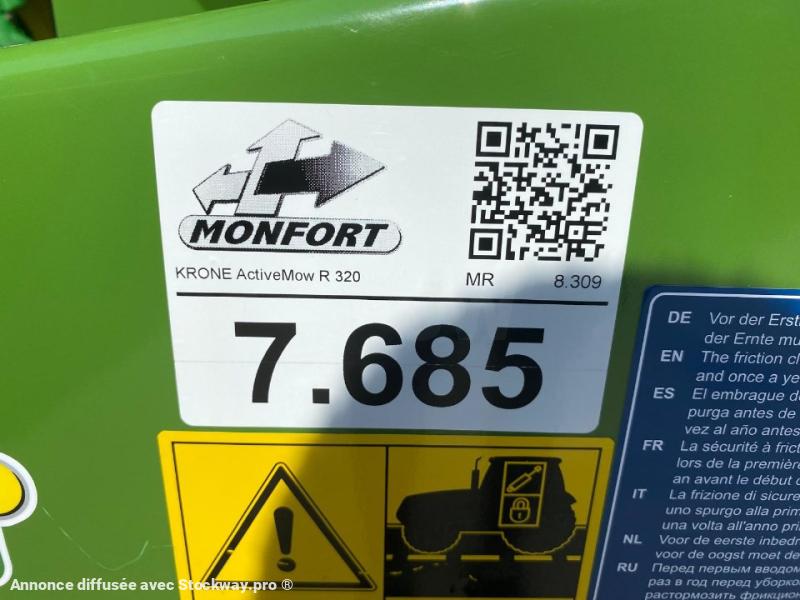 Photo Krone ActiveMow R 320  image 9/23