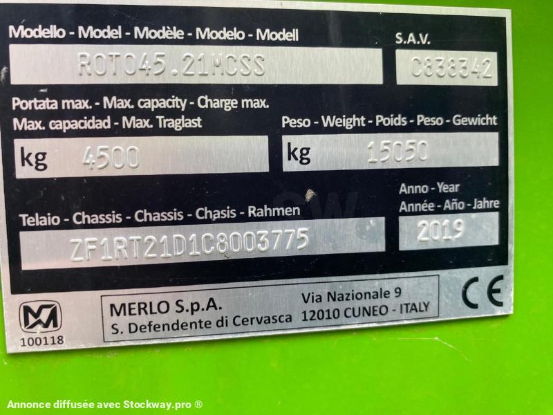 Photo Merlo 45.21 MCSS  image 8/14