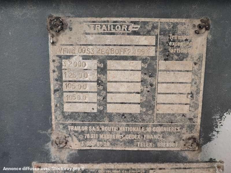 Photo Trailor S32E 2 ESSIEUX  image 12/34