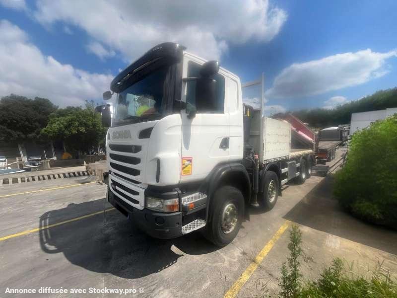 Scania G480 8X4 GRUE FASSI 