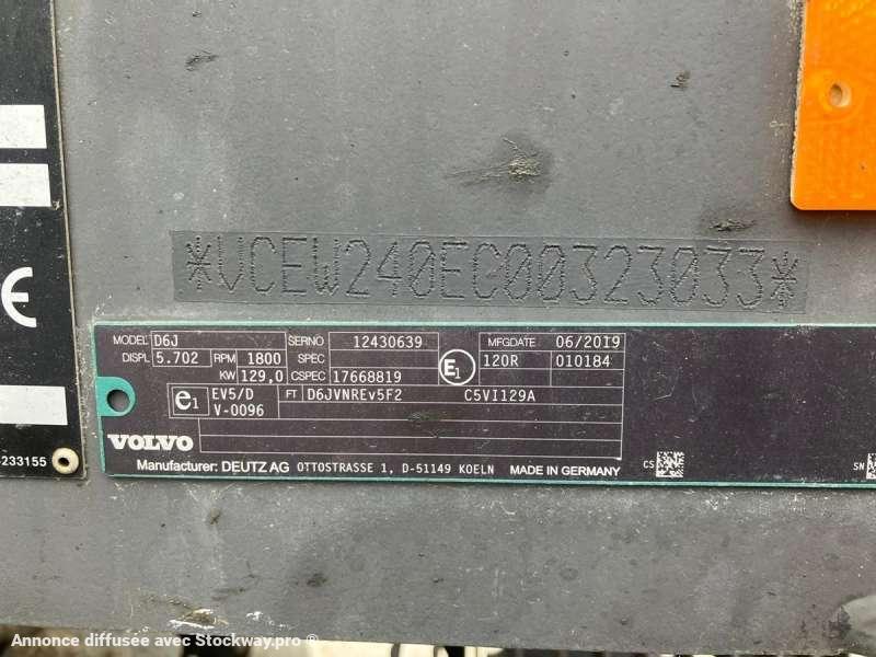 Photo Volvo EW240EMH  image 25/40