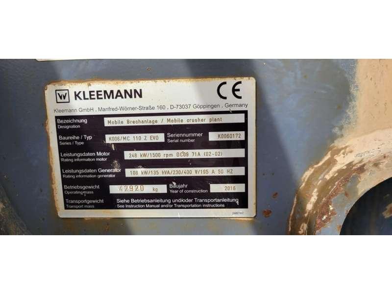 Photo Kleemann A MACHOIRE MC 110 EVO  image 21/31