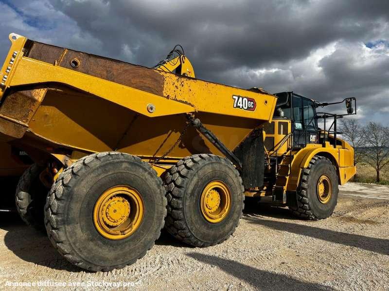 Photo Caterpillar Dumper Articulé / Rigide 740GC  image 2/10