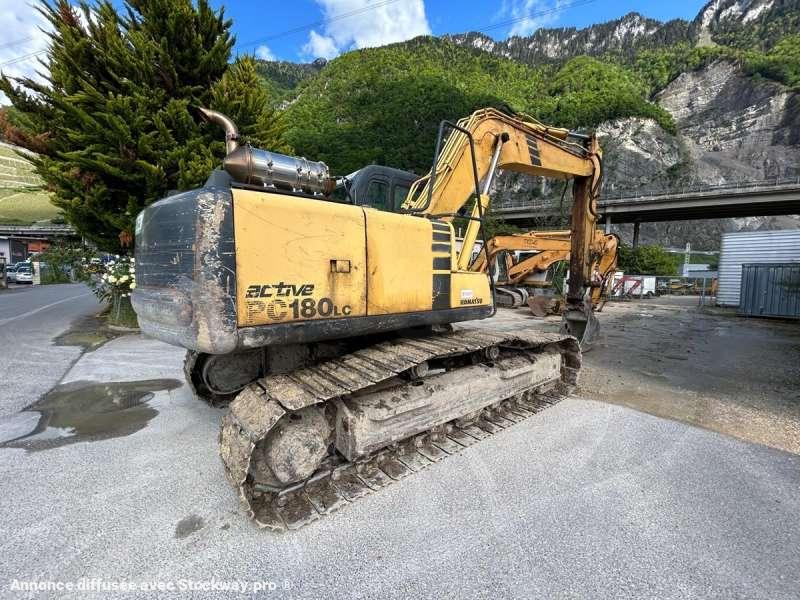 Photo Komatsu Pelle sur Chenilles PC180LC-6K MACHINE SUISSE  image 13/51