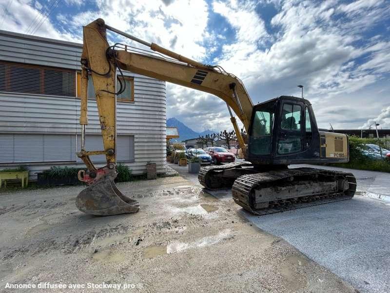 Photo Komatsu Pelle sur Chenilles PC180LC-6K MACHINE SUISSE  image 3/51