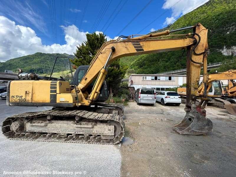 Photo Komatsu Pelle sur Chenilles PC180LC-6K MACHINE SUISSE  image 8/51
