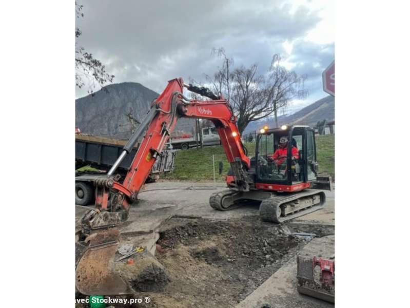 Kubota Pelle sur Chenilles KX080-4A 
