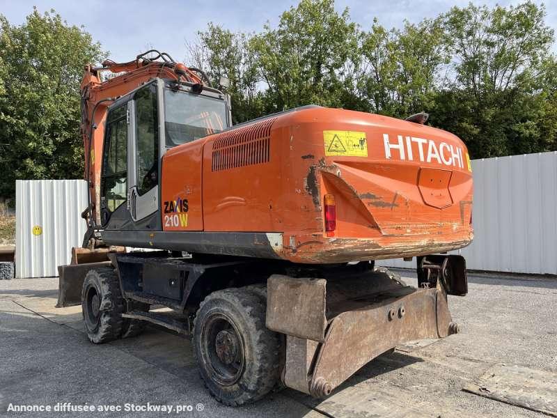 Photo Hitachi Pelle sur Pneus ZX210W-3  image 5/51